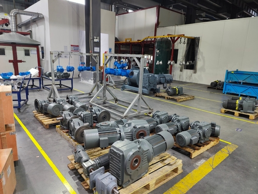 Động cơ giảm tốc mô-men xoắn cao K Series Động cơ bánh răng truyền động điện xoay chiều xoắn ốc