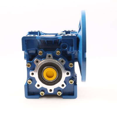 NMRV90 Worm Gear Box 0.06kW-7.5kW với mặt bích đầu vào Mô-men xoắn đầu ra lớn