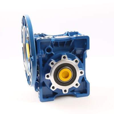 NMRV90 Worm Gear Box 0.06kW-7.5kW với mặt bích đầu vào Mô-men xoắn đầu ra lớn