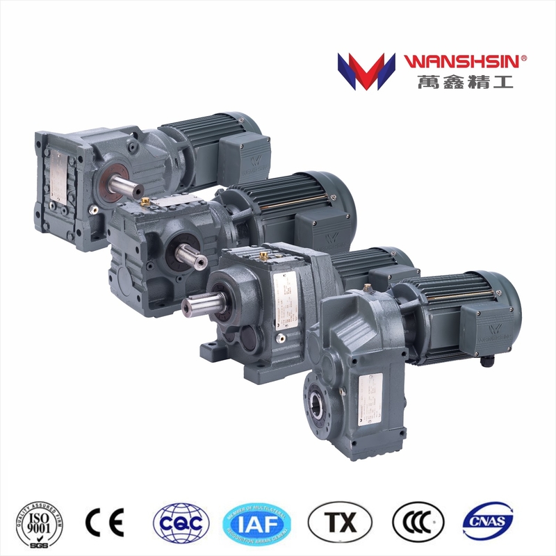 mô-men xoắn cao K Series Hộp bánh răng côn xoắn Hộp số truyền động điện AC Hộp số động cơ bánh răng