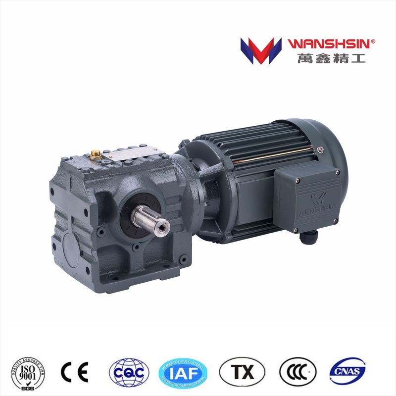 Wanshsin K Series AC Động cơ bánh răng xoắn ốc cho ngành công nghiệp nặng